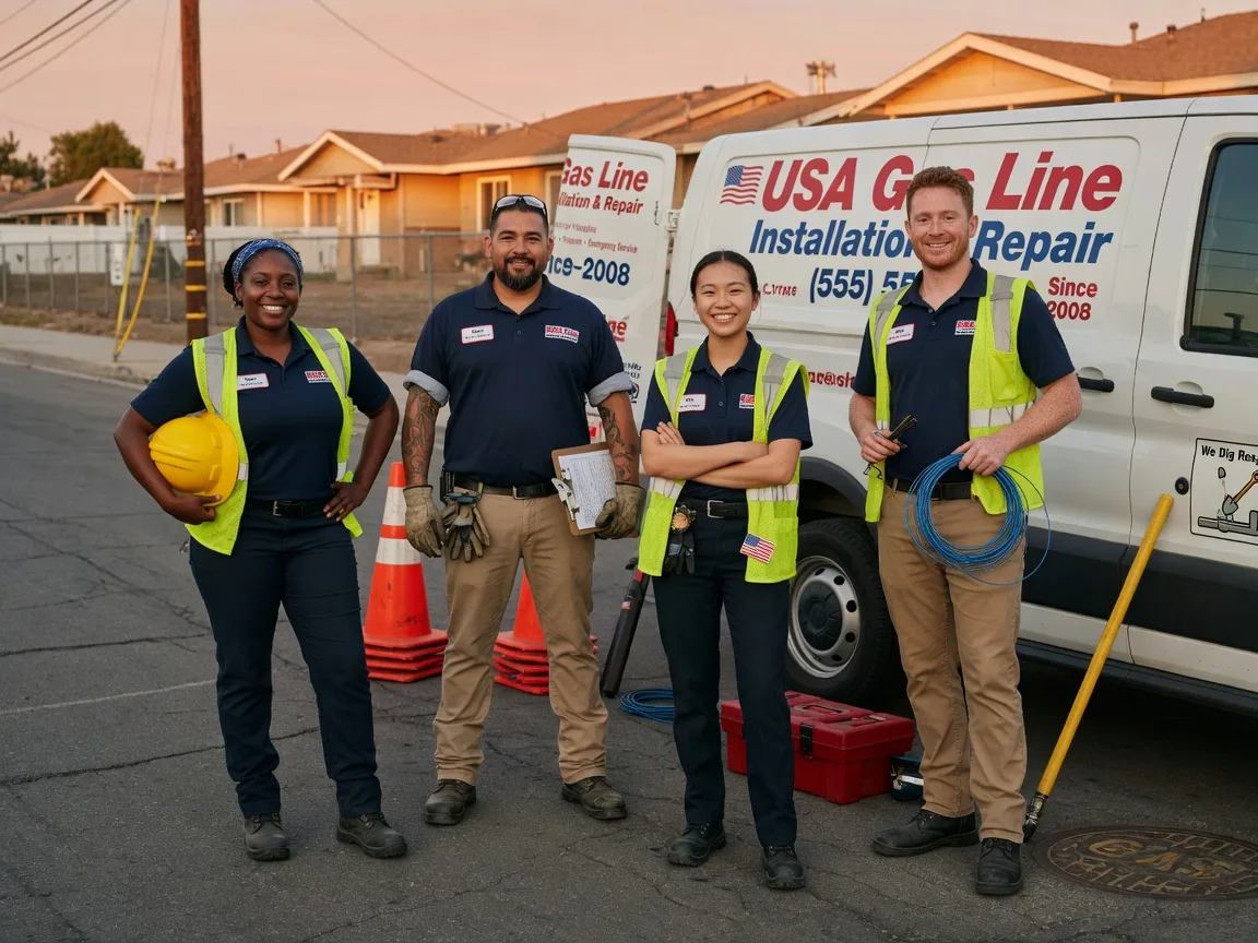 Gas Line Installation company in Maquon, IL